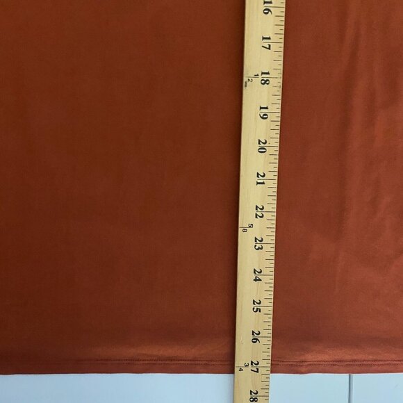 Chicos Ultimate T Shirt Womens 3 US XL Rust Long Sleeve Crew Neck - Picture 10 of 11